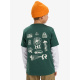 QUIKSILVER Kids T-Shirt Welcome All trekking green