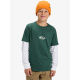 QUIKSILVER Kids T-Shirt Welcome All trekking green