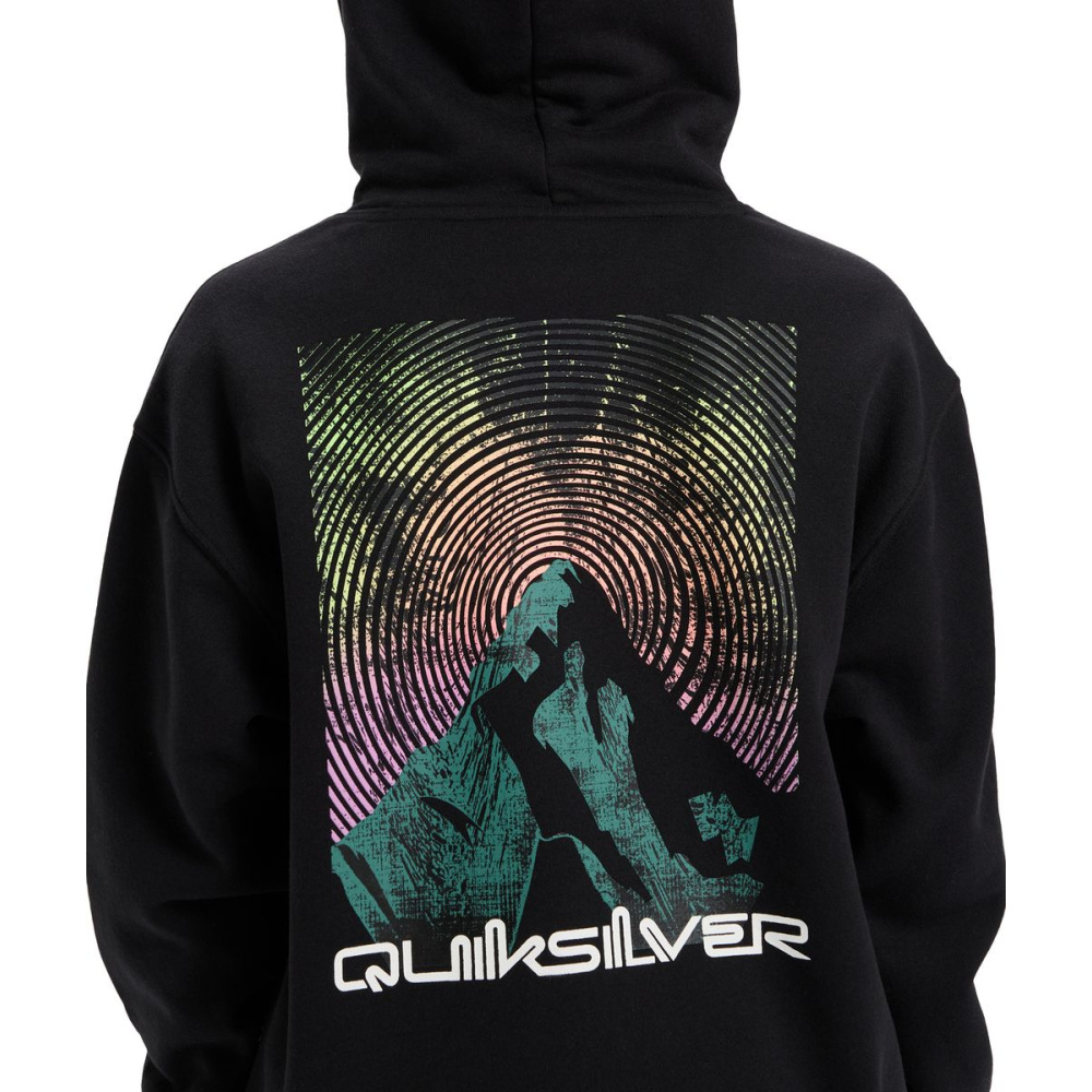 QUIKSILVER Kids Hoodie Salt Water Graphic black