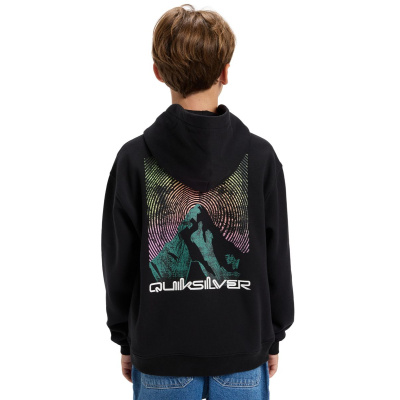QUIKSILVER Kids Hoodie Salt Water Graphic black