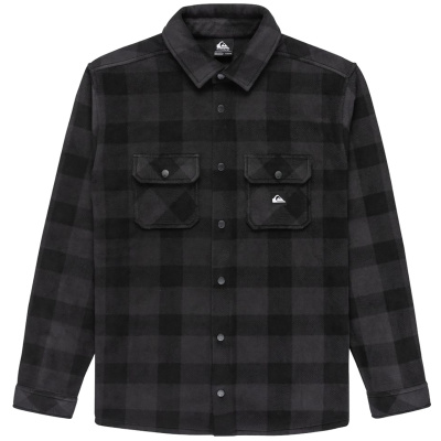 QUIKSILVER Hemd Bering Strait Check black northsea plaid