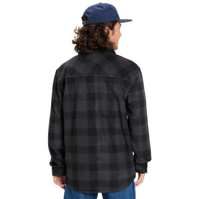 QUIKSILVER Hemd Bering Strait Check black northsea plaid