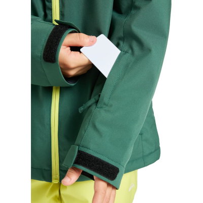 QUIKSILVER Kids Snow Jacke Titano trekking green