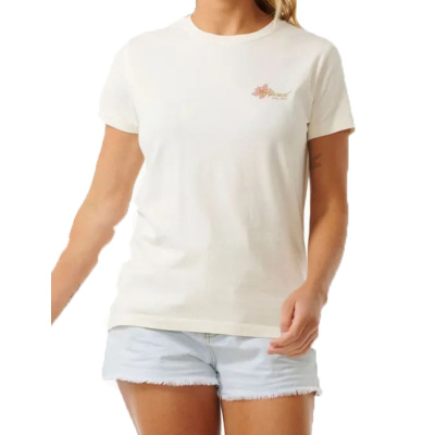 RIP CURL Women T-Shirt Wild Bloom Standard Tee bone