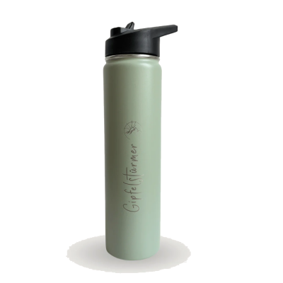 GIPFELGAUDI Thermoflasche Gipfelstürmer mintgrün
