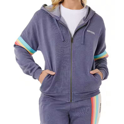 RIP CURL Women Hoodie Surf Revival Zip Thru blue
