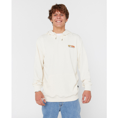 RIP CURL Hoodie Surf Revival Line Up bone
