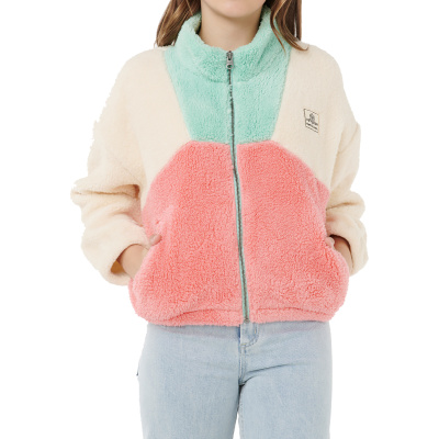 RIP CURL Kids Fleece Block Party Polar pink