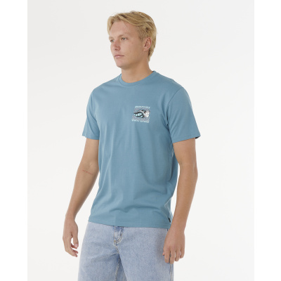 RIP CURL T-Shirt Hazed & Tubed storm blue