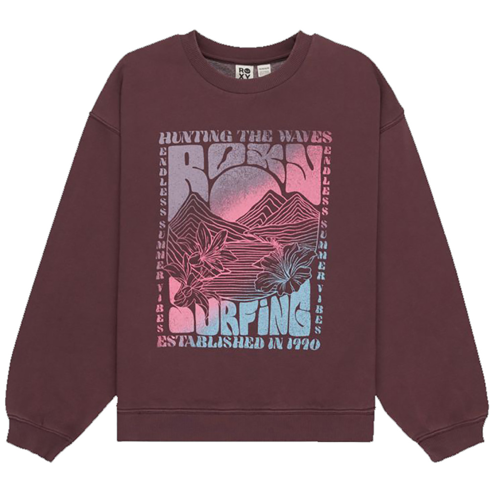 ROXY Kids Sweat Lineup Brushed huckleberry