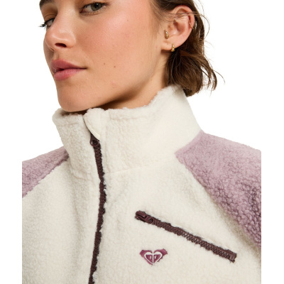 ROXY Women Fleece Waves Of Warmth Colorblock nirvana