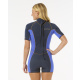 RIP CURL Women Wetsuit Dawn Patrol Ss Spr 22 8 slate