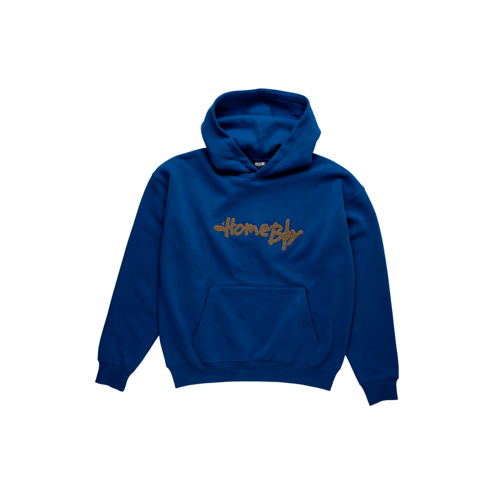 HOMEBOY Hoodie Pencil Chenille us navy