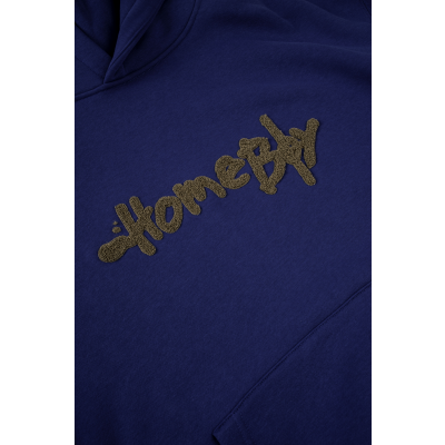 HOMEBOY Hoodie Pencil Chenille us navy