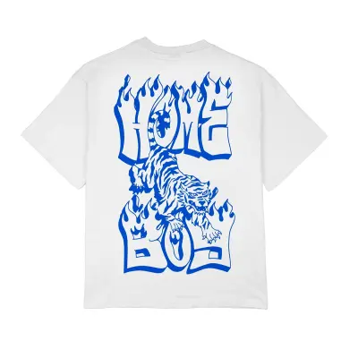 HOMEBOY T-Shirt Tattoo Tiger white