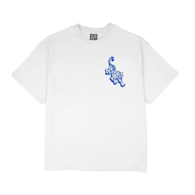 HOMEBOY T-Shirt Tattoo Tiger white
