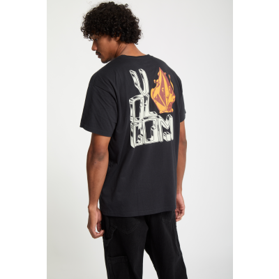 VOLCOM T-Shirt Fa Callum Rooney antique black