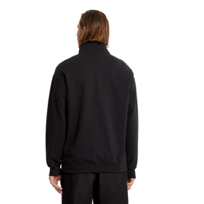 VOLCOM Hoodie Single Stone Quarter Zip black