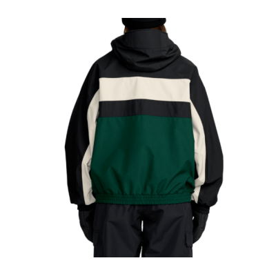 VOLCOM Women Snow Jacket Dlm black green