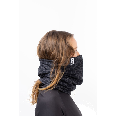 EIVY Neckwarmer Colder black leopard
