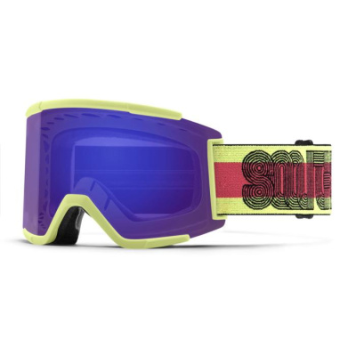 SMITH Snow Goggle Squad Xl serpentine lined up