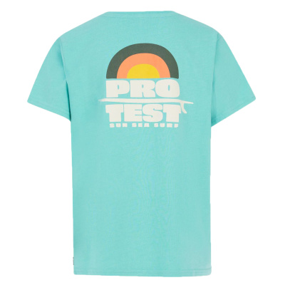 PROTEST Kids T-Shirt PRTFaros Wave Green