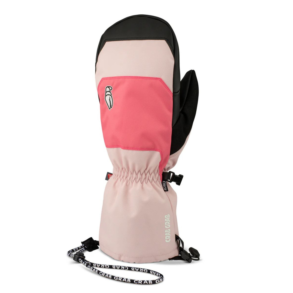 CRAB GRAB Women Mitten Cinch Mitt double pink