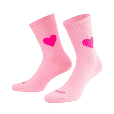 PATRON Socken Neonliebe neon-pink