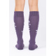 EIVY Women Snow Socks Rib Merino Wool deep purple