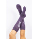 EIVY Women Snow Socks Rib Merino Wool deep purple