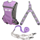 MDXONE Ski/Snowboard Safety Leash for kids Static lavender