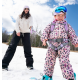 MDXONE Ski/Snowboard Safety Leash for kids Static lavender